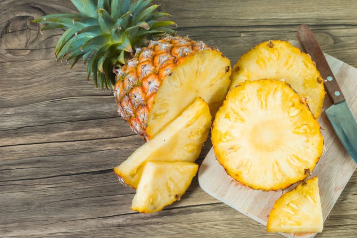 ananas för matsmältning