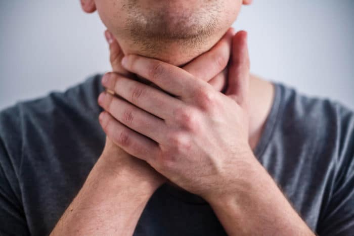 botemedel mot ont i halsen