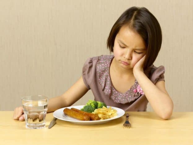 barn som har svårt att äta kosttillskott