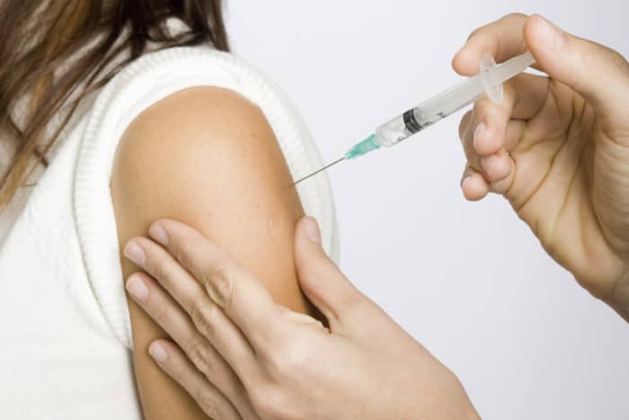 vaccin för tuberkulosimmunisering BCG-vaccin
