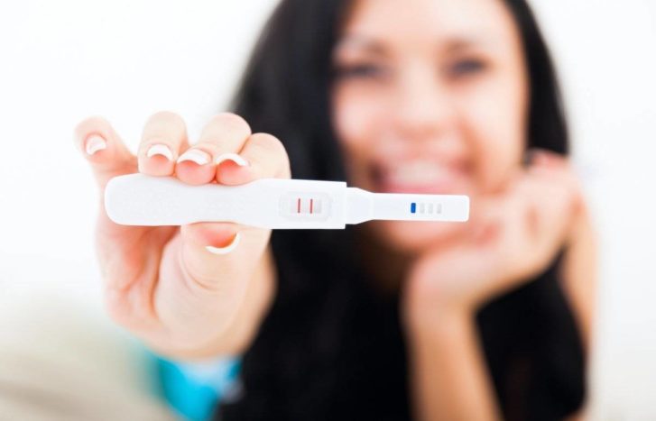 kolla graviditet med ett testpaket