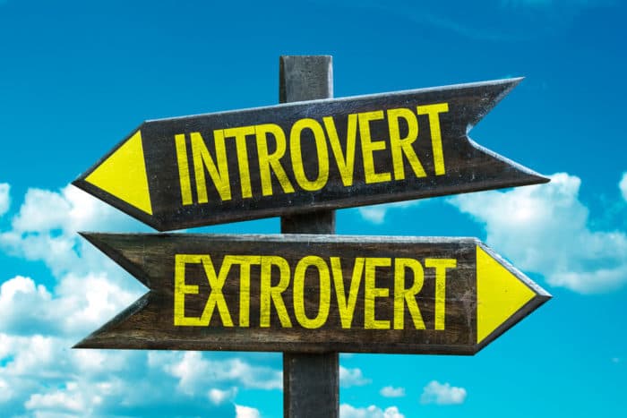 hälsa extroverted introvert personlighet