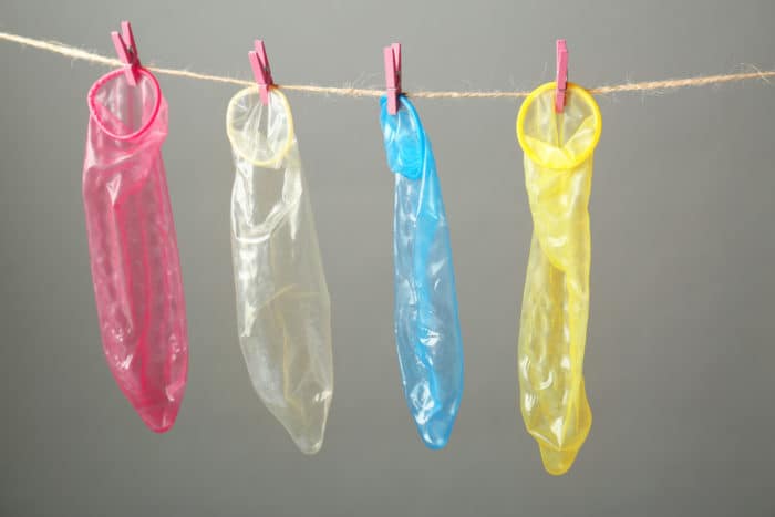 kondomer används två gånger