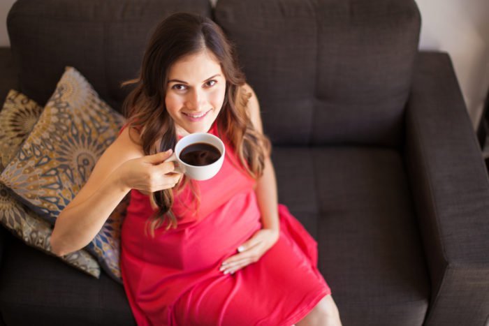 drick kaffe medan du är gravid