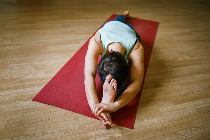 yoga ställer sig när man fastar