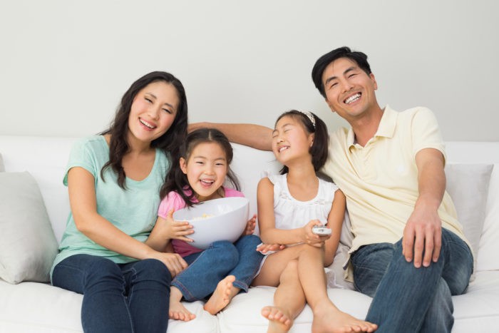 harmonisk familjemiljö är relaterad till kvaliteten på ett bra förhållande
