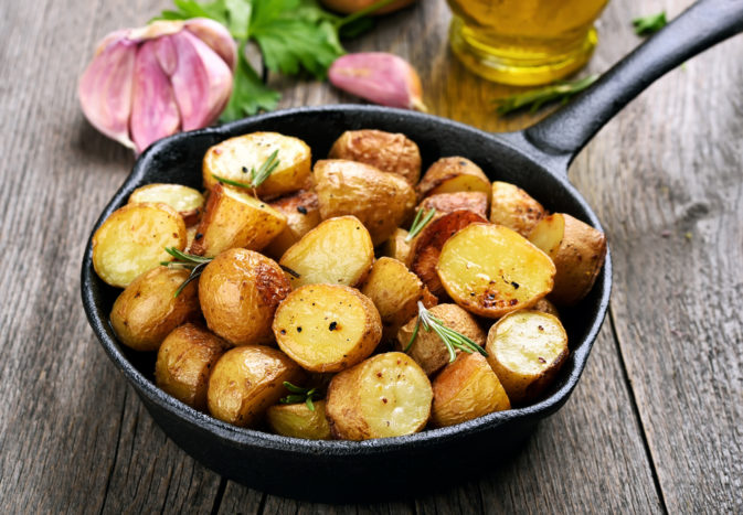 Sahur recept meny för potatis