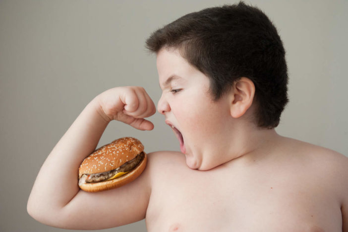 tecken på överviktiga barn