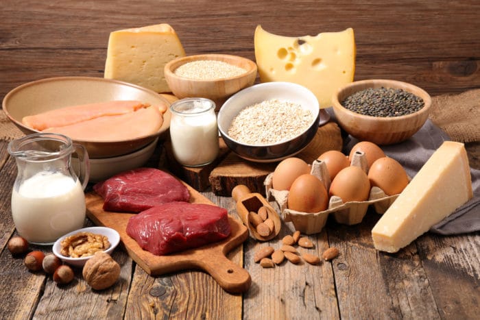 protein med låg fetthalt