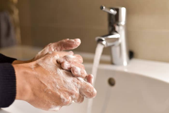 Tvätta händerna före kön