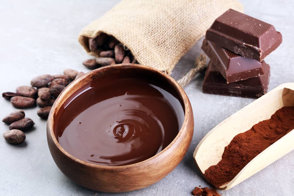 Att äta choklad är bra för hjärtat drabbade