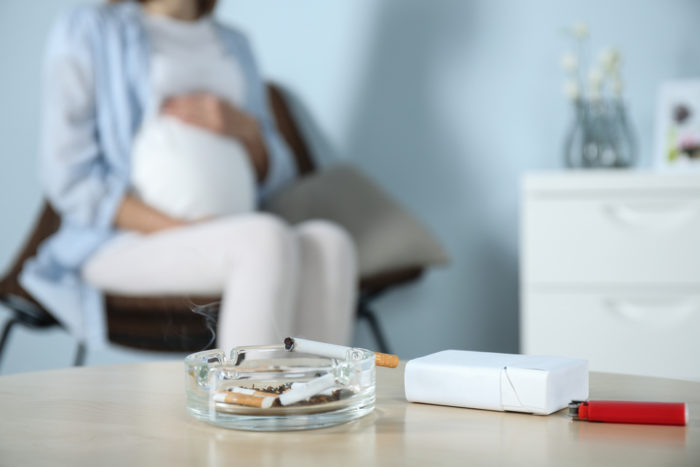 Rökning gravida kvinnor, autism barnbarn