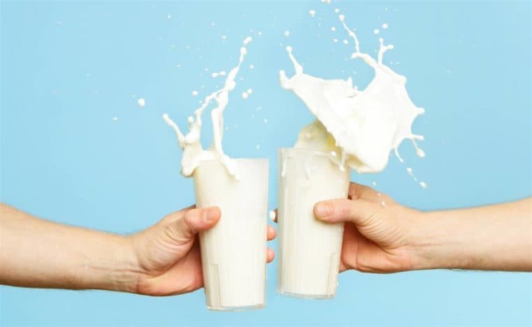 mjölk för viktökning