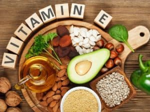 mat rik på vitamin e